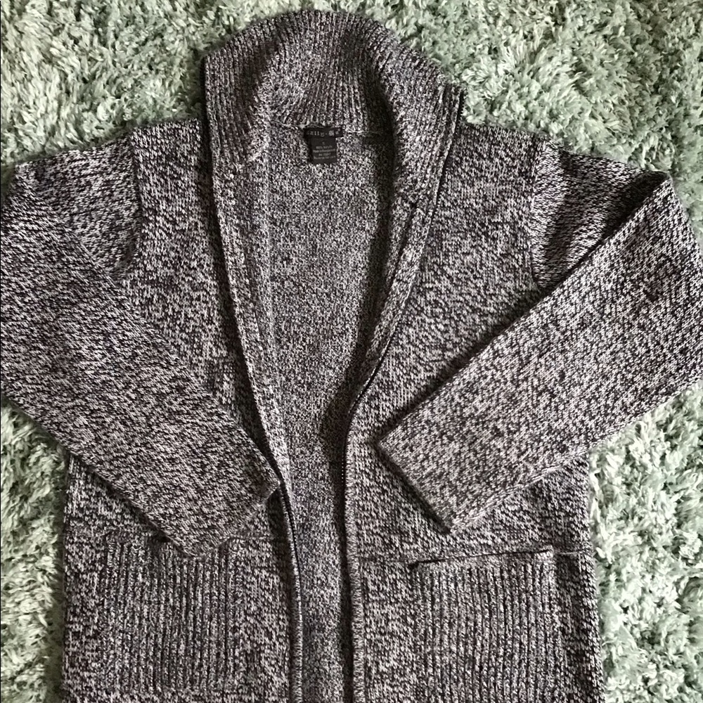 Zip up sweater